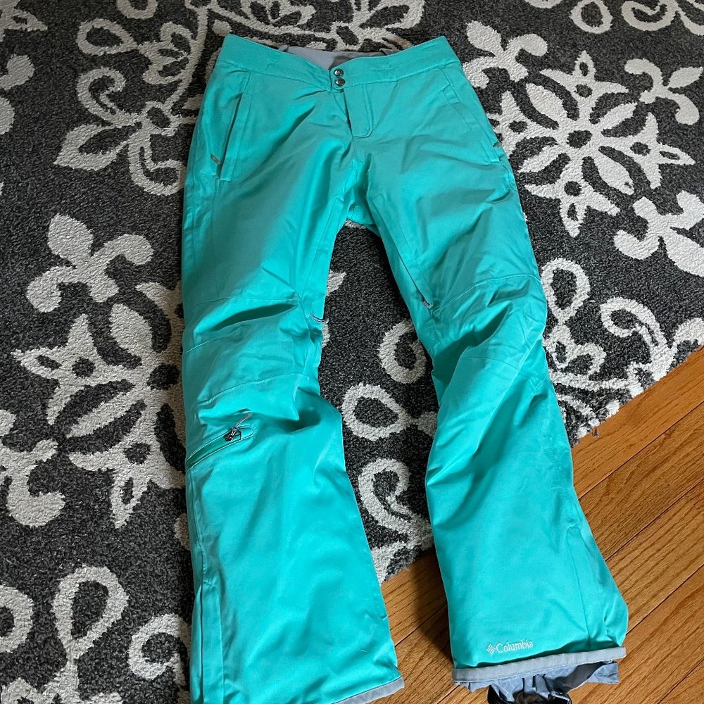 Columbia Ski pants- green